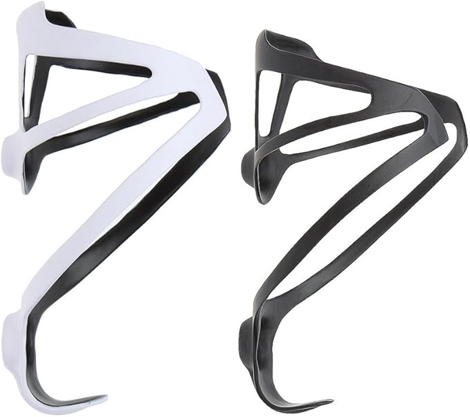 [US Stock] RXL SL Full Carbon Fiber Water Cup Cage Carbon MTB Road Bike Bicycle Water Bottle Holder Super Light 3K Gloss 20g Black White