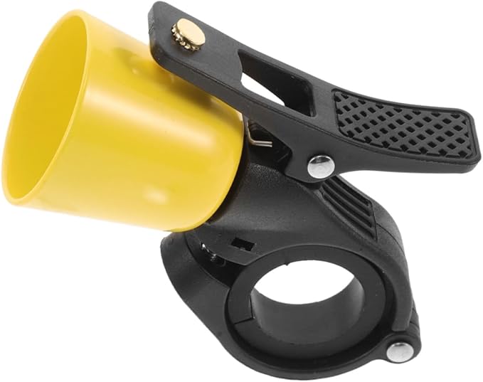 Mini Copper Bicycle Bell for Mountain and Road Bikes, Small Vintage Bike Bell with Loud Sound and Adults, Outdoor Scooter and Cycling Accessories, Yellow