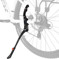 Adjustable Aluminium Alloy Bicycle Kickstand - Fit for 22-24-26-28 inch Mountain/Road/BMX/MTB Bike (Three-support)