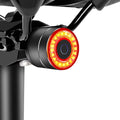 Smart Bike Tail Light: Auto On/Off Rear Bicycle Flashlight Ultra Bright Back Brake Light High Lumen Daytime Strobe USB Rechargeable Safety Red Led Taillight Waterproof Road Cycling Lights