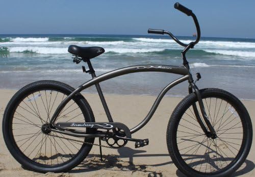 Firmstrong Bruiser Man Single Speed Beach Cruiser Bicycle