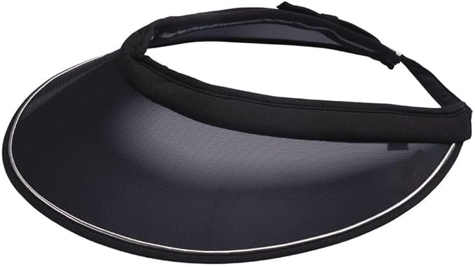 Schneiders Riding Horse Riding Helmet Visor | Sleek Sun Protection for English Helmets | Blocks 94% UV Rays | Anti-Slip, Windproof Fit | Lightweight & Durable | Color Black/Silver | Size One Size