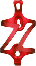 Alloy Aluminum Lightweight Bike Water Bottle Cage Water Bottle Holder for Road Bikes Easy to Install (Red)
