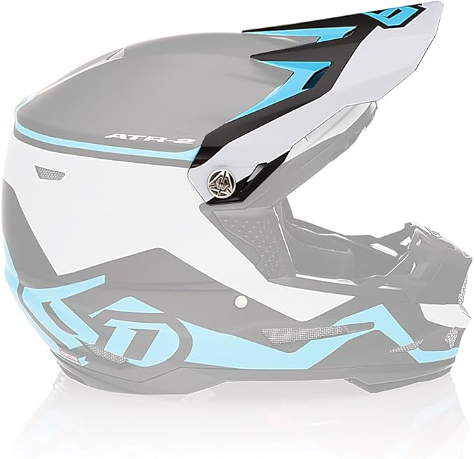 6D Helmets | ATR-2 (2023 - Older) Motorcycle Helmet Replacement Visor | Designed to Easily Replace Original Visor