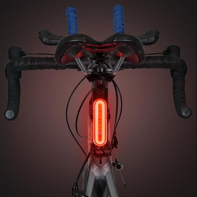 BV Bike Lights for Night Riding LED Bike Tail Light - Bicycle Light Battery-Powered/Rechargeable - Rear Bike Light Weather Resistant - Visible Up to 1500ft Bicycle Tail Light LED Bike Light