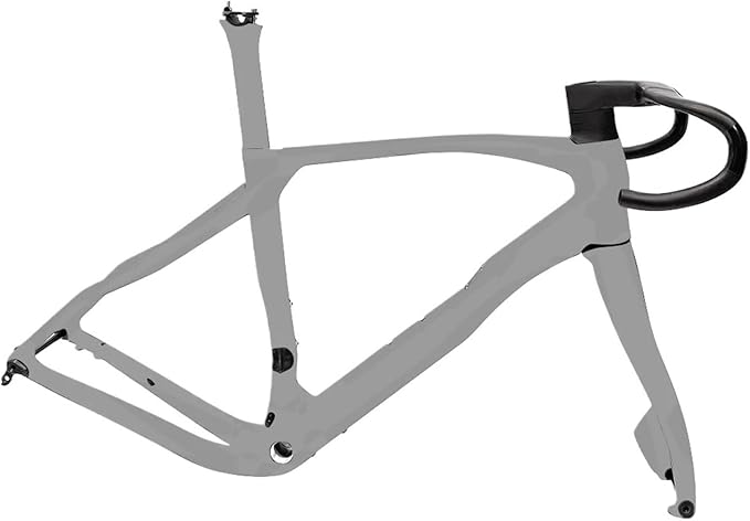 Compatible for T1000 Gravel Carbon Frame， Compatible for Disc Grevil F Road Bike Internal Cable 30 Colors 700 * 45C