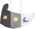 PSLER i90 Visor - HJ-33 Helmet Tinted Visor i90 Face Shield Motorcycle Helmet Visor for i90 HJ-33,Photochromic