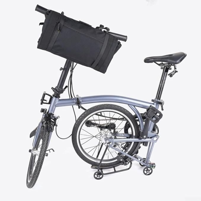Folding For Bike Storage Bag for 14-20 Inch, Oxford Cloth Travel Cover with Padded Strap, Portable Carry Case for Commuter Foldable on Public Transport(for 18-20inch)