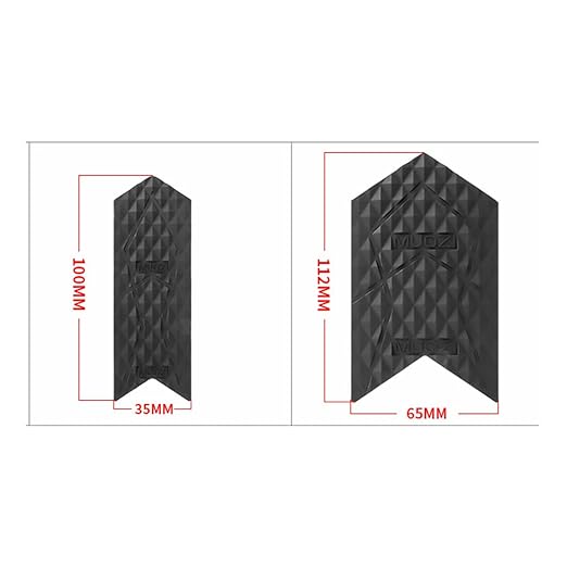 5PCS Chain Stay Protector, MTB Silicone Chain Stay Frame Protector Bicycle Frame Protector Down Tube Safe Protection Against Scratches & Damage (112 * 65mm)