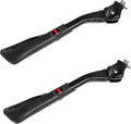 GANAZONO Adjustable Bike Kickstand Aluminum Alloy Foot Brace for Mountain Bicycles Sturdy Side Stand Leg Support for Parking for Cycling Enthusiasts