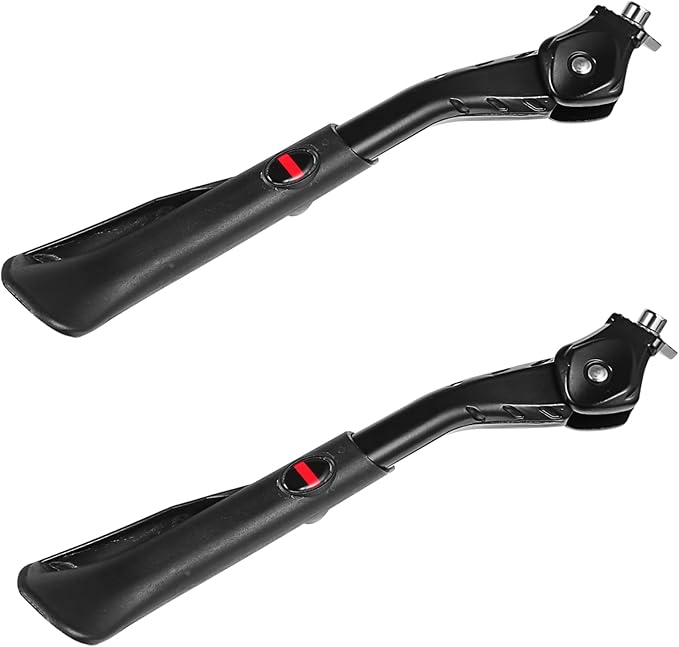 GANAZONO Adjustable Bike Kickstand Aluminum Alloy Foot Brace for Mountain Bicycles Sturdy Side Stand Leg Support for Parking for Cycling Enthusiasts