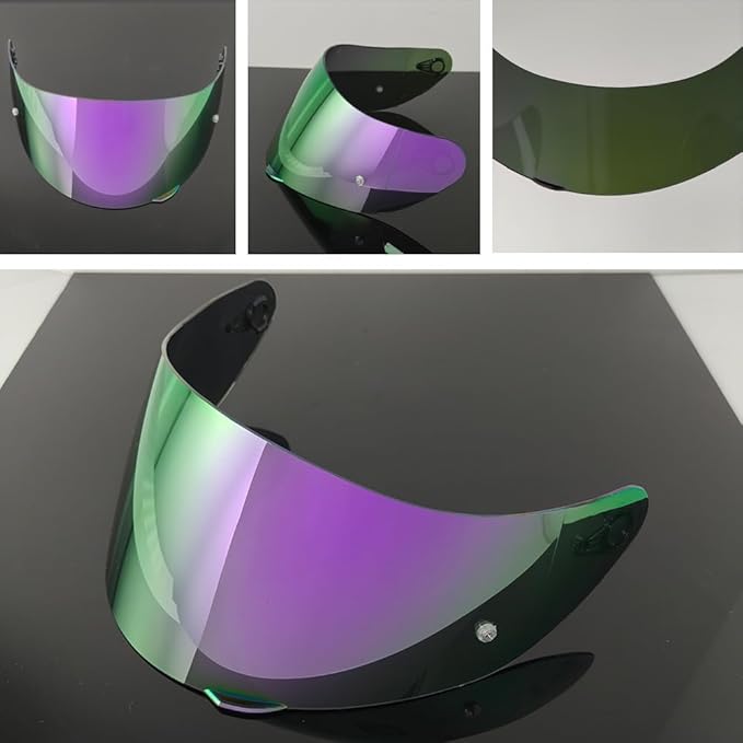 902 Helmet Visor Replacement. Helmet Face Shield UV Protection Compatible with ILM 902,902L,902BT (Revo Deep Purple-Day Use Only)