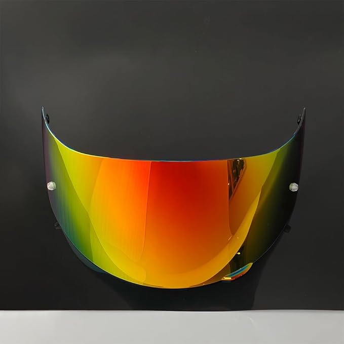 902 Helmet Visor Replacement. Helmet Face Shield UV Protection Compatible with ILM 902,902L,902BT (Revo Deep Red-Day Use Only)