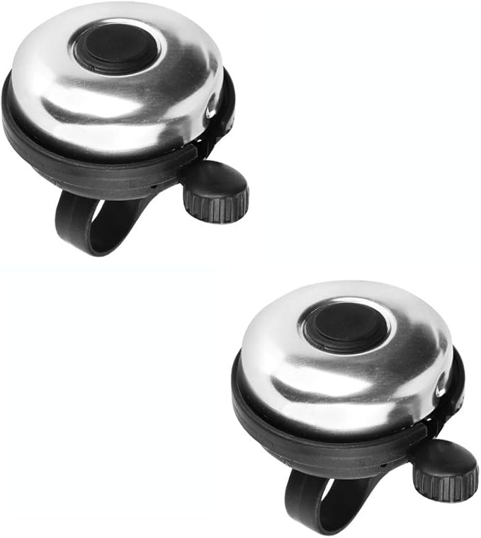Accmor Classic Bike Bell, Aluminum Bicycle Bell, Loud Crisp Clear Sound Bicycle Bike Bell for Adults Kids