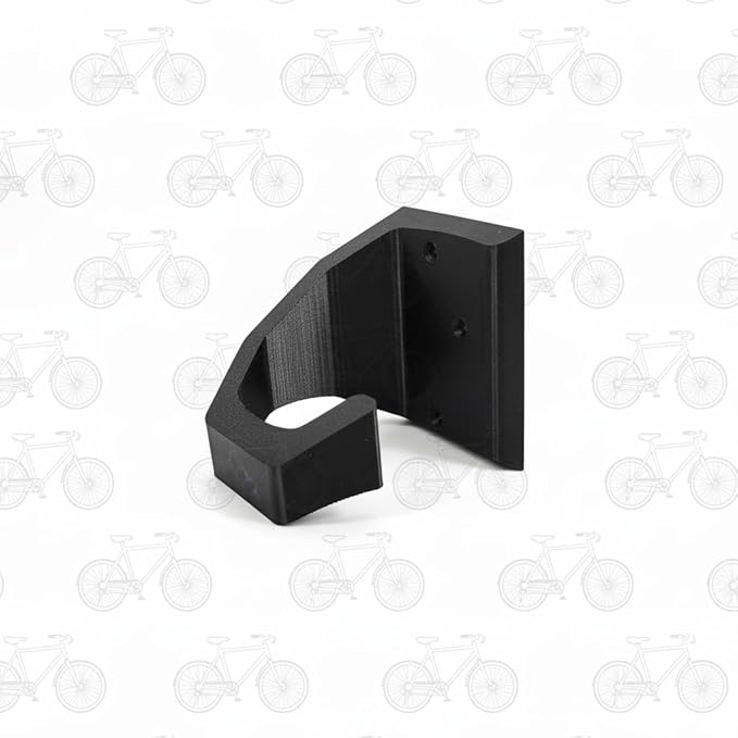 Vertical Wall-Mount Bike Rack – Minimalist Bicycle Holder with Included Mounting Screws