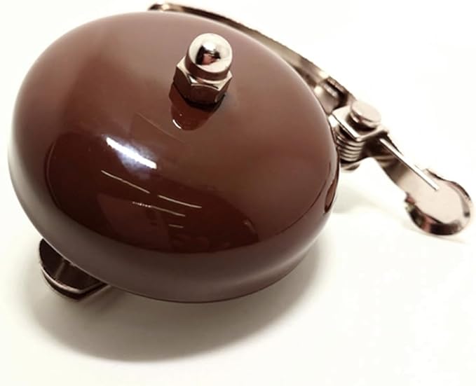 Bicycle Retro Bell Leisure Bicycle Dial Bell Aluminum Silver Gold Coffee Brown Bicycle Bell Bicycle Bell