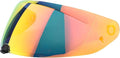 Helmet Visor Replacement Face Shield for HJ-31 i70/i10 Shield Visor Wind Shield Helmet Lens (Revo Deep Red)