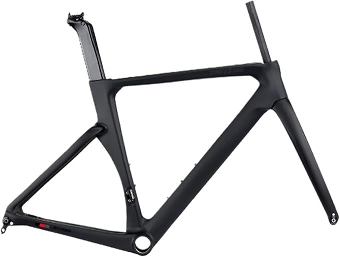 Carbon Racing Bike Frameset, 12x142mm Disc Brake, Road Frame 12x100mm Inner
