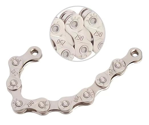 Toopre 6/7/8-Speed Bicycle Chain - 1/2x3/32 Inch Racing-Grade Steel Chain with 116 Links for Road and Mountain Bikes