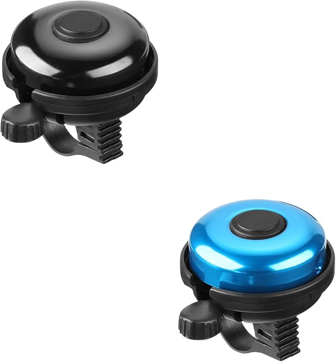 Accmor Classic Bike Bell, Aluminum Bicycle Bell, Loud Crisp Clear Sound Bicycle Bike Bell for Adults Kids