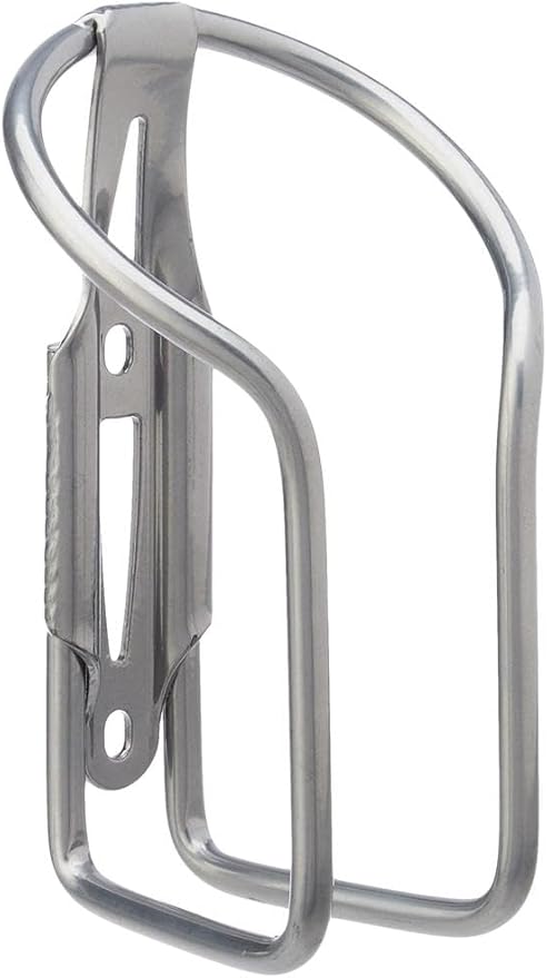 LEZYNE Power Bicycle Bottle Cage, Secure Wrap-Around Design, Lightweight Aluminum Tube Construction, Easy Access, Bike Water Bottle Holder