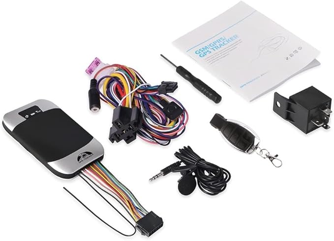 GPS Tracker, Car Kill Switch Anti Theft, GSM SMS GPRS GPS Tracker for Motorcycle Motorbike Vehicle, Cut Off The Oil and Power System Remotely, Locator Tracking Device - Subscription norequired
