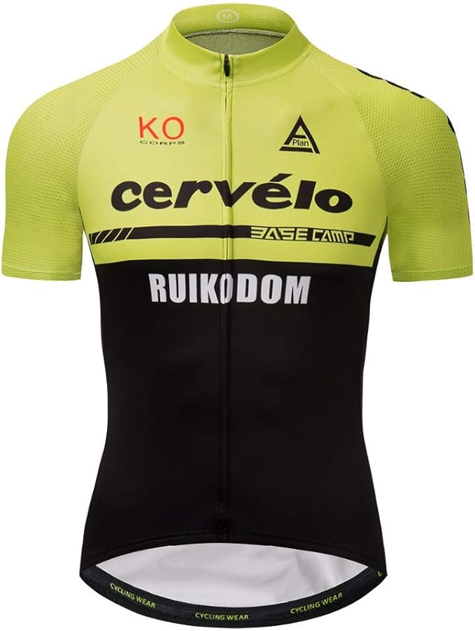 Men's Cycling Jersey Set Bike Jersey Bicycle Shirts Summer Breathability Short Sleeve Clothing C157