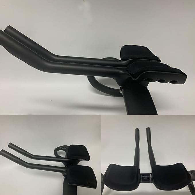 Carbon Fiber aero bars for road bike aero bars TT Arm Rest 40° bullhorn aerobar and triathlon aerobars Extender 360mm UD Matte Bicycle clip on earo bars 31.8 bike resting handle bars
