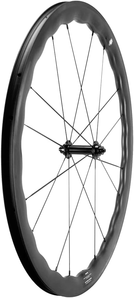 SUPERTEAM Carbon Wheelset 700C Tubeless Bike Wheel Wave Rim 45,50MM V Brake