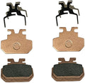 2 Pair Replacement Brake Pads for XOD Ebike City Mountain Scooter Motorcycle Bicycle Compatible with SN-V4 Hydraulic Brake Calipers Metal Pads