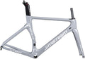700c Road Bike Frameset Carbon C Brake Racing Frame QR 100/130mm Internal Routing Rame Set 46/48/50/52/54CM (Color : Light Gray, Size : 46cm)