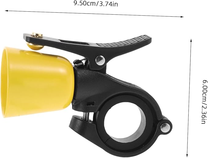 Mini Copper Bike Bell and Adults, Yellow Vintage Bicycle Bell with Crisp Sound, Suitable for Mountain Bikes, Road Cycling, and Scooters Outdoor Accessories