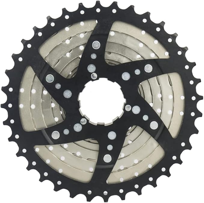 CYSKY 8/9/10/11/12-Speed Cassette 11-25T/28T/32T/34T/36T/40T/42T/46T/50T/52T Bike Sprocket Freewheel Compatible with Shimano, Sram HG Hub, Fit for Mountain Bike, Road Bike, MTB Cassette