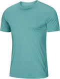 MAGCOMSEN Men's Short Sleeve UPF 50+ T-Shirt Quick Dry Workout Athletic Running Swim Tops Tee Rash Guard Performance Shirts