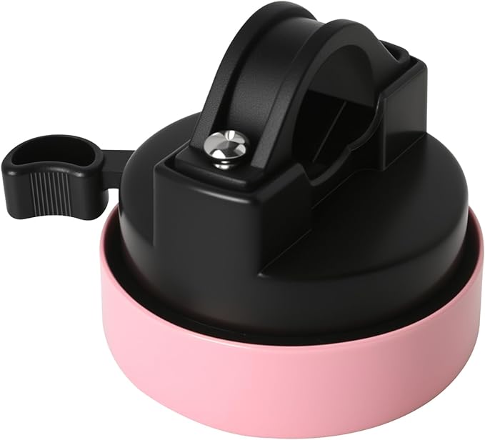 Kids Bike Bell for Little Girls, Pink Handlebar Ring Bell for Toddlers, Universal Bicycle Bell for Scooter, Tricycle, Balance Bike