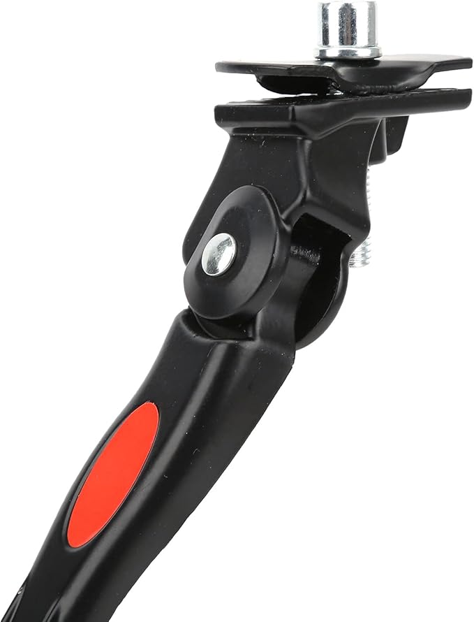 Fabul Bike Kickstand, Aluminum Alloy Kickstand, Portable Bicycle Kickstand, Adjustable Center Mount Aluminum Alloy Kick Stand Rest for for 24" 26" 27" Wheel Mountain Bike Road Bicycle