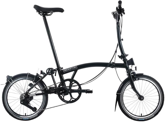 Brompton Folding Commuter Bike C Line 12-Speed | Compact, Lightweight, Urban Bike for Adults