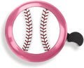 WIRESTER Pink Aluminum Round Bike Bell, Classic Ring Bicycle Bell, Bike Accessories Bell Ring for Adults Kids Girls Boys