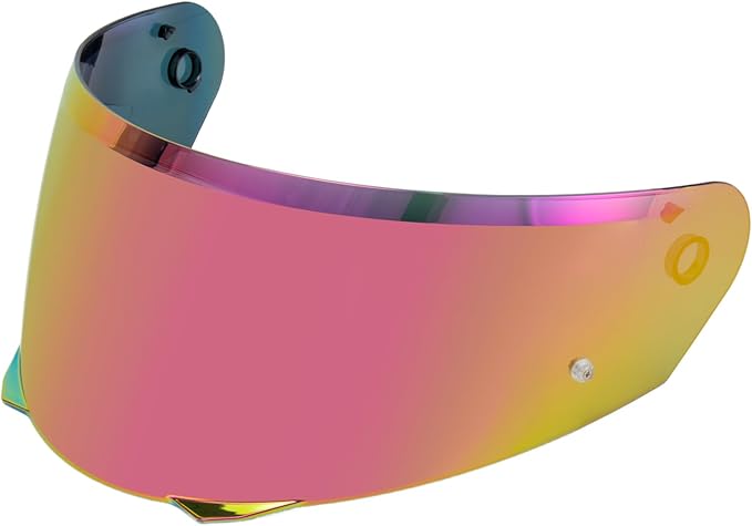 PSLER i90 Visor - HJ-33 Helmet Tinted Visor i90 Face Shield Motorcycle Helmet Visor for i90 HJ-33,Deep Rose Red