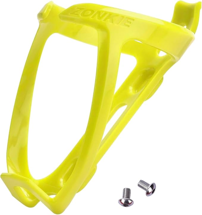 ZONKIE Bicycle Bottle Cages, Plastic Bike Bottle Holder for Road Bike and Mountain Bike, Many Colors are Available.
