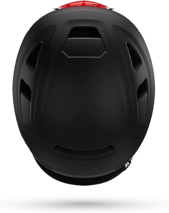 Bern Hudson MIPS Adult Bike Helmet with Rotational Impact Safety, up to 27 MPH│Adjustable│Safety Light Included│For Bikes, E Scooters, E Bikes +│Fully Certified