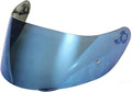 Motorcycle Helmet Visor for AGV K1 K1S K3SV K5 K5S, Anti-Scratch UV Protected Full Face Shield, High-Definition Tinted Mirror PC Lens, Day Riding (Blue)