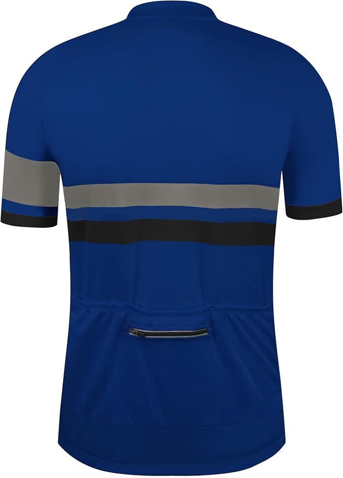 Coconut Ropamo CR Mens Cycling Jersey Short Sleeve Road Bike Shirt with 3+1 Zipper Pockets Breathable Quick Dry