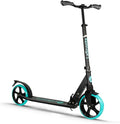 LaScoota Kick Scooter for Kids Ages 6+, Teens & Adults, Large 8" Sturdy Urethane Wheels. Adjustable Handlebar, Lightweight, Foldable, 220lbs Max Load