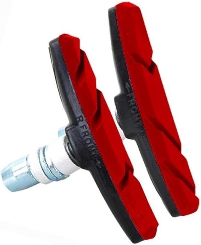 Bicycle Brake Pads Mountain Road Bike Brake Pads Set Cycling V Brake Holder Pads Shoes Blocks Rubber Pad Silent MTB Bicycle Brake Pads Bicycle Brake Pads Replacement