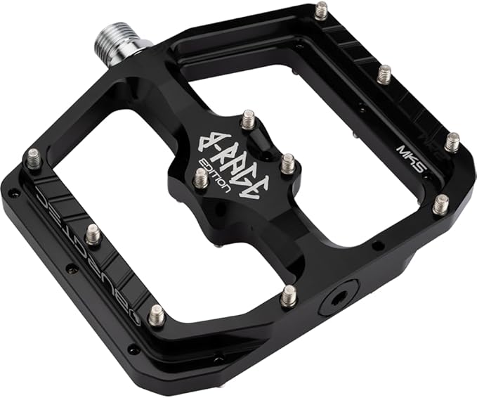 B-Rage Edition MK5 Penthouse Flat Pedals by Burgtec
