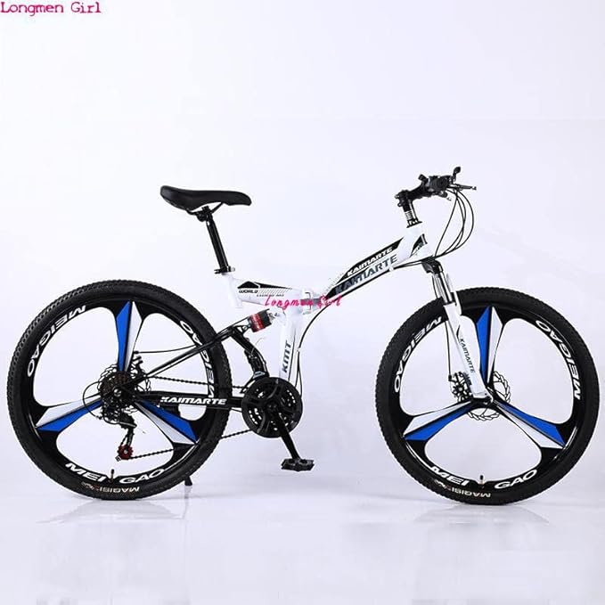 Adults Road s Racing Bicycle Foldable Bicycle Mountain for Men and Women 26/24 Inch Steel 21/24/27 Speed Bicycles