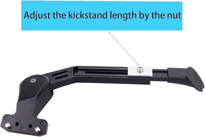 WEEROCK Adjustable Rear Bike Kickstand Aluminium Alloy Kick stand Fits For 22/24/26/28 Inch Mountain bike,Road bicycle,MTB,E-Bikes