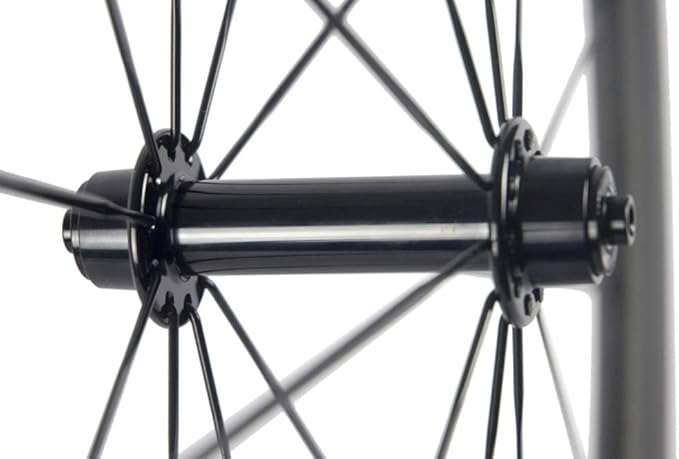 SunRise Bike 38/25mm Carbon Wheelset 700c Clincher Basalt Braking Surface Wheel