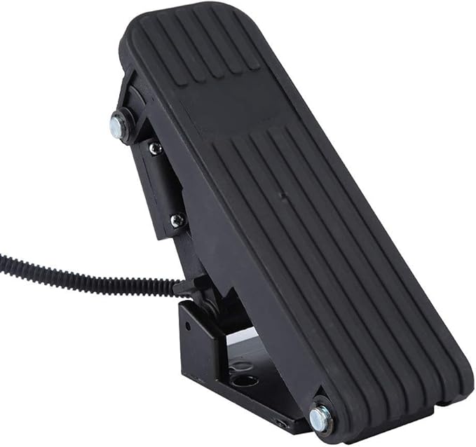 Brake Pedal Electric Vehicle Foot Accelerator Pedal Throttle Speed Control, Universal Brake Foot Pedal for Electric Bikes E-Bike, Dirt Bike, Scooters, Kart, ATV, Electric Tricycle